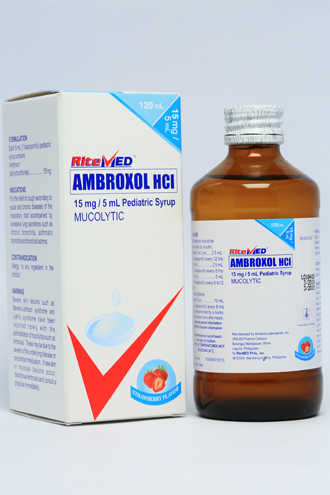 Pediatric Medicines RiteMED for Kids OTC RM AMBROXOL  