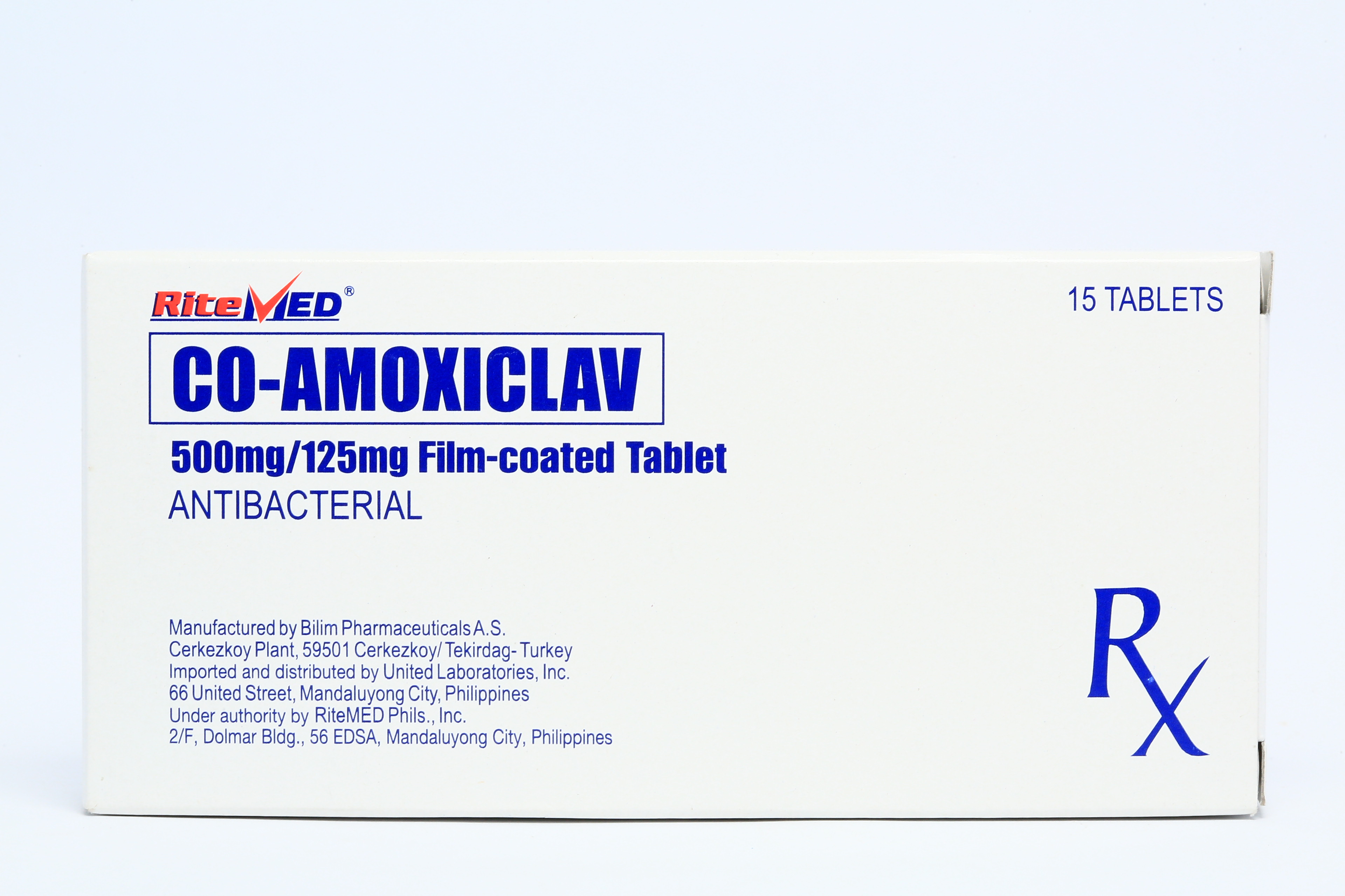 Infections Rm Co Amoxiclav 625 Mg Tab