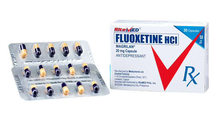 Fluoxetina (Prozac/Daforin/Psipax) 20mg – 30 Capsulas – HMCMAX