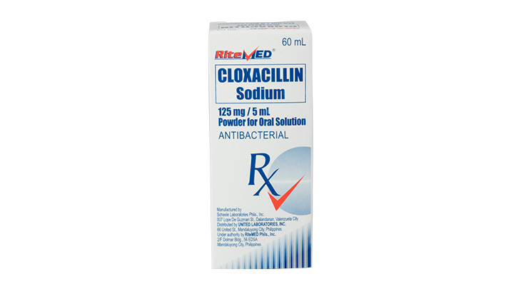 RM CLOXACILLIN 125 MG SOLUTION 60 ML