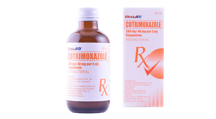 RM COTRIMOXAZOLE 200 MG SUSPENSION 60 ML