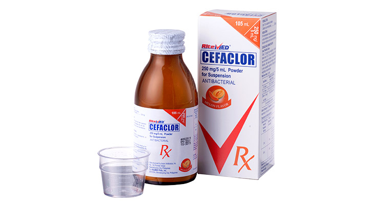 RM CEFACLOR 250 MG SUSPENSION 105 ML