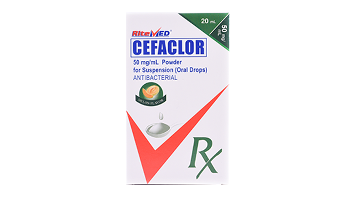 RM CEFACLOR 50 MG DROPS 20 ML