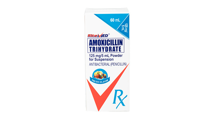 RM AMOXICILLIN 125 MG SUSPENSION 60 ML