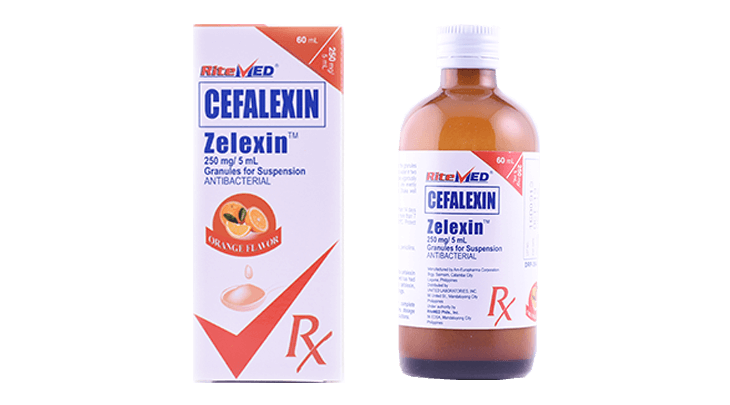 RM CEFALEXIN 250 MG SUSPENSION 60 ML