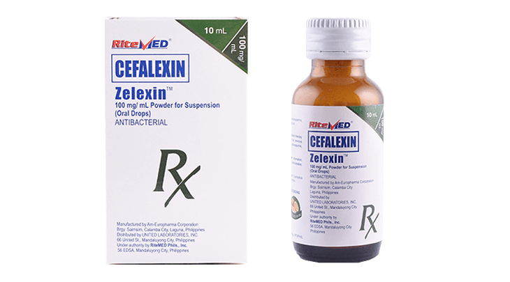 RM CEFALEXIN 100 MG DROPS 10 ML