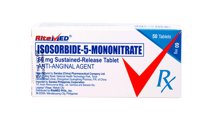 RM ISOSORBIDE-5-MONONITRATE (ISMN) 60 MG