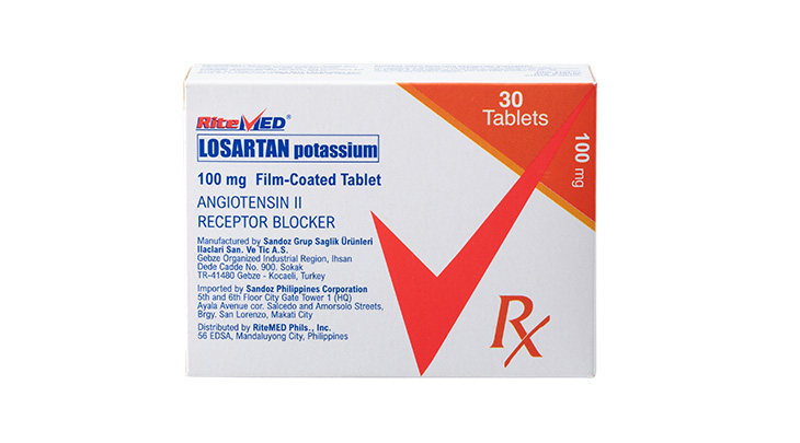 RM LOSARTAN 100 MG TAB