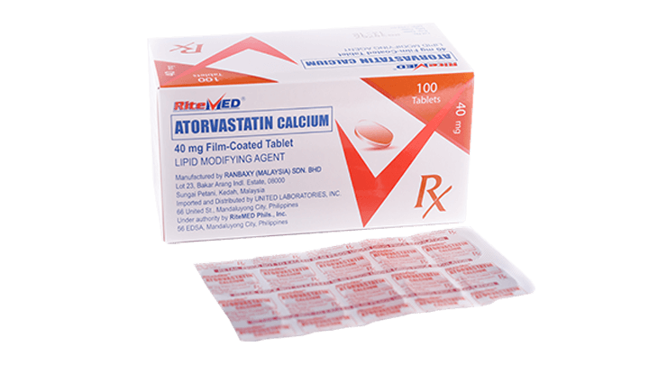 RM ATORVASTATIN 40 MG TAB