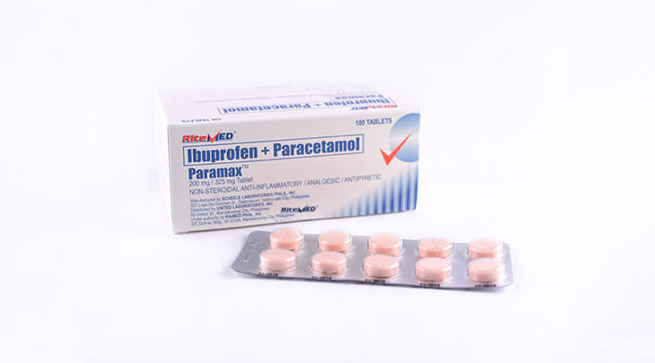 RM PARAMAX (IBUPROFEN+PARACETAMOL)  32 5MG/200 MG TAB