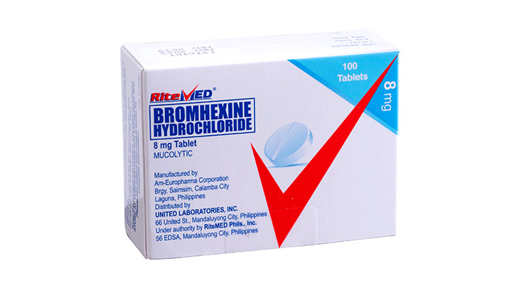 RM BROMHEXINE 8 MG TAB