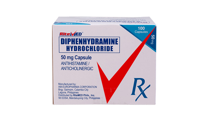 RM DIPHENHYDRAMINE 50 MG CAP 100 BOX