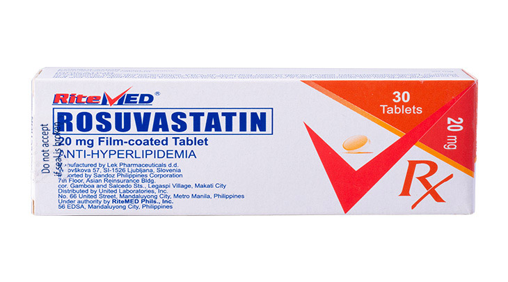 RM ROSUVASTATIN 20 MG