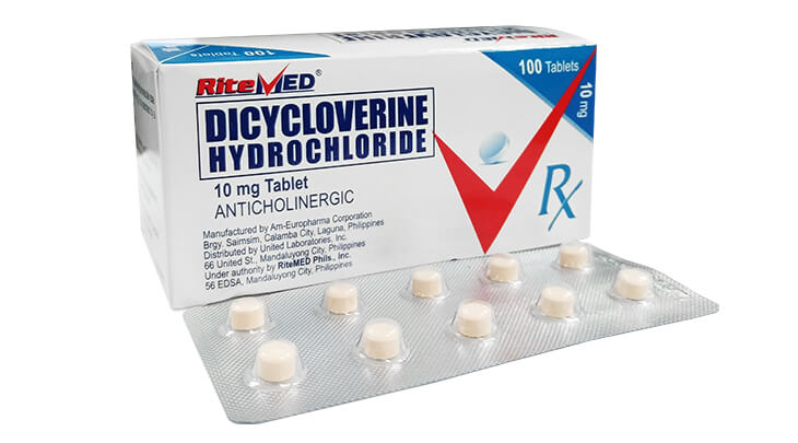 RM DICYCLOVERINE 10 MG TABLET