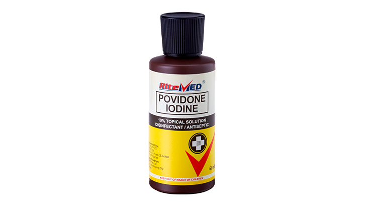 RM POVIDONE IODINE 10% SOL 60 ML