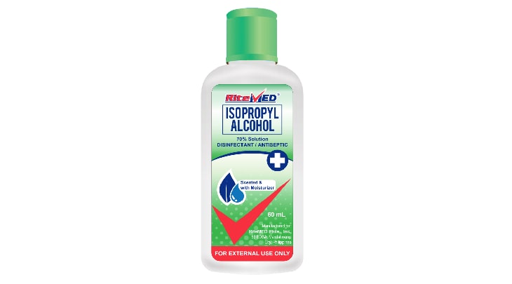 RM ISOPROPYL 70% ALCOHOL 60 ML