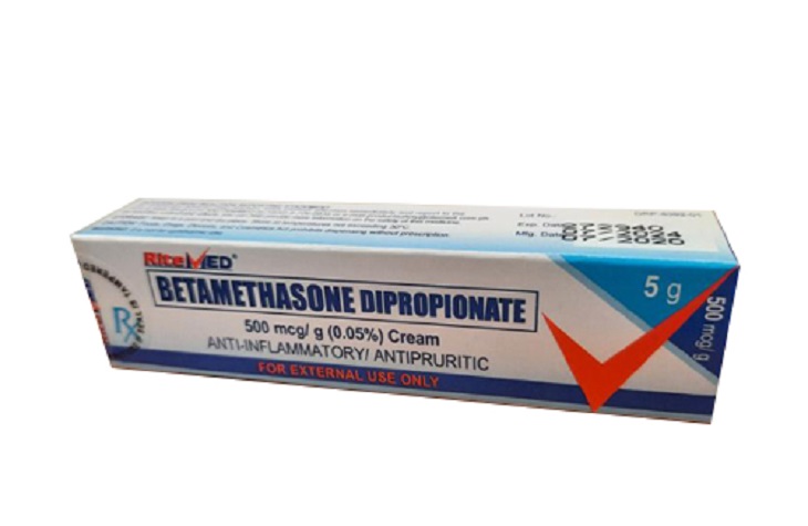 RM BETAMETHASONE DIPROPIONATE 500 MCG/ G CREAM