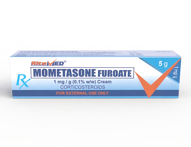 RM MOMETASONE 1 MG/ G (0.1% W/W) 5 G CREAM