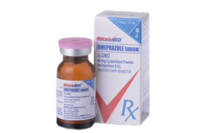 RM OMEPRAZOLE 40 MG VIALS 1 BOX