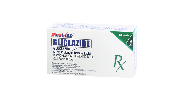 RM GLUCLAZIDE SR 60 MG