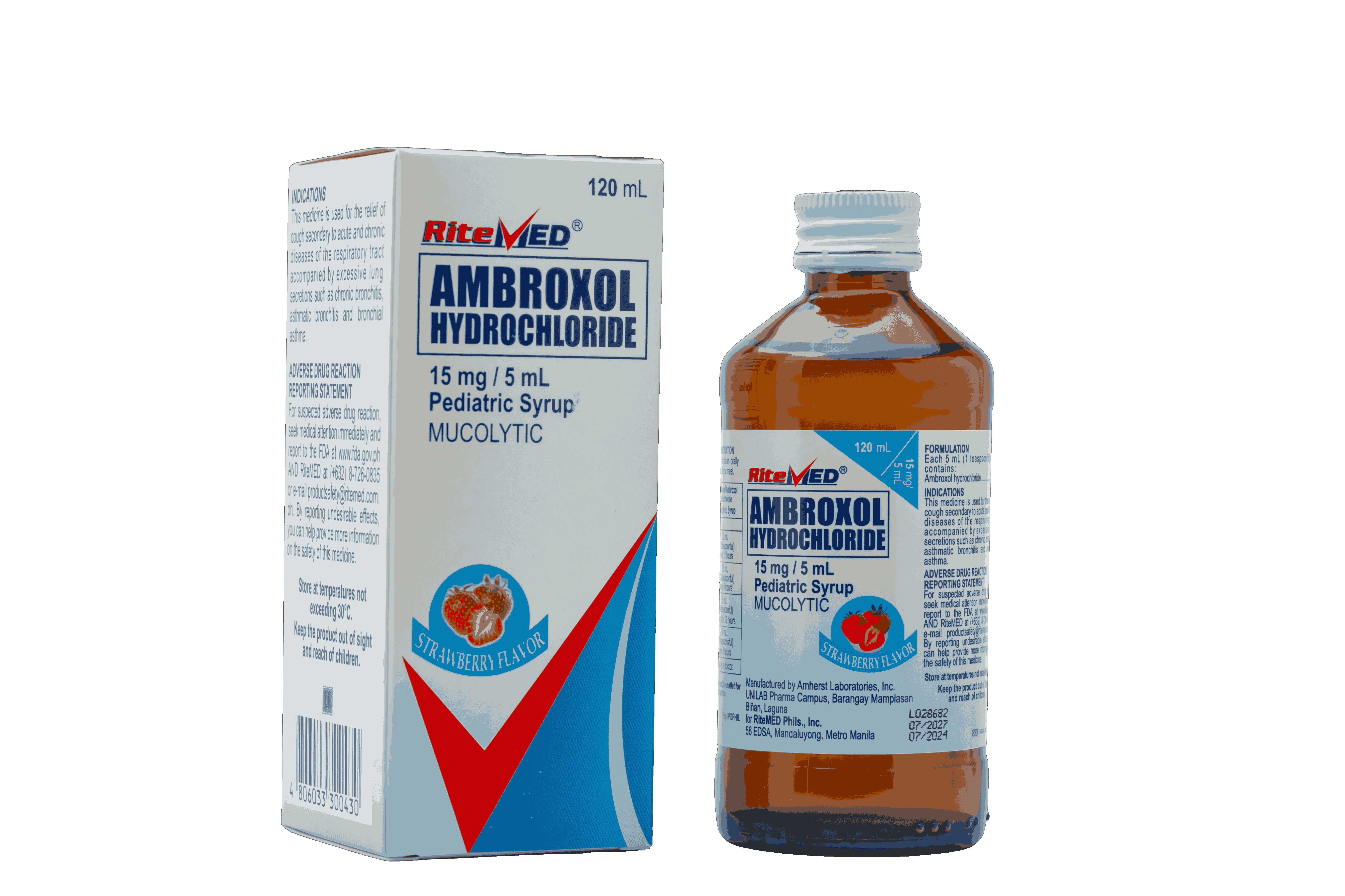 RM AMBROXOL 15 MG SYRUP 120 ML